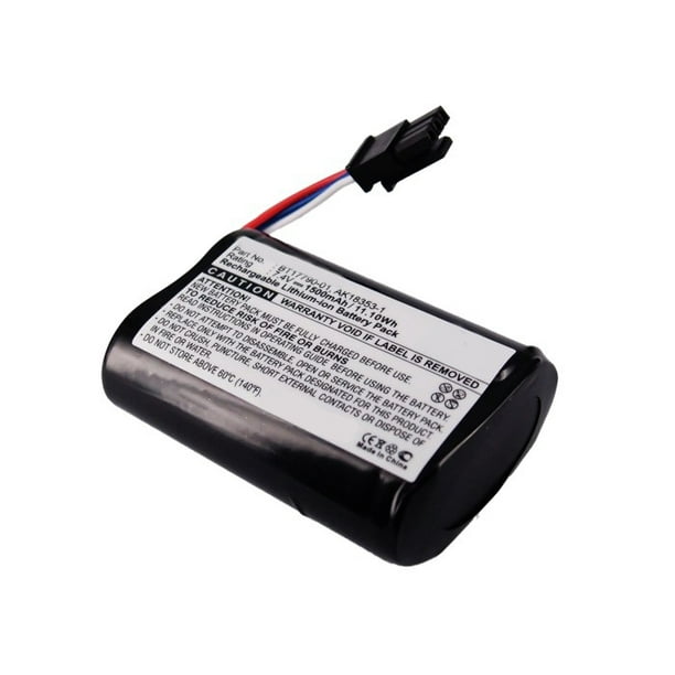 Li-Ion, 3.7V, 1000 mAh Synergy Digital Barcode Scanner Battery Ultra High Capacity Works with Datalogic 11300794 Barcode Scanner, Compatible with Datalogic 11300794 Battery 
